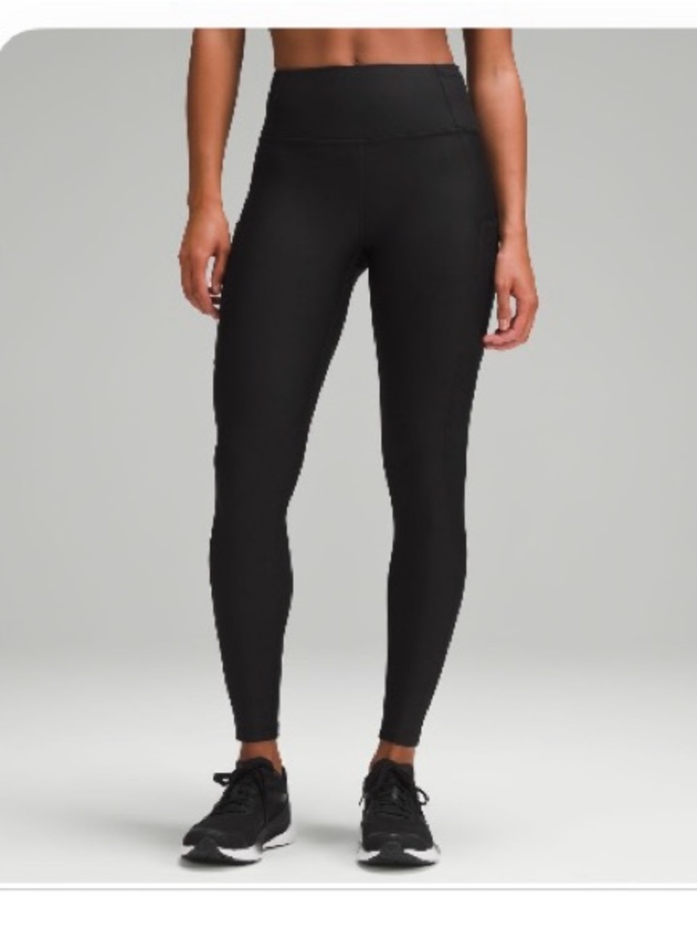 lululemon Fast and Free High Rise Fleece Tights 28”